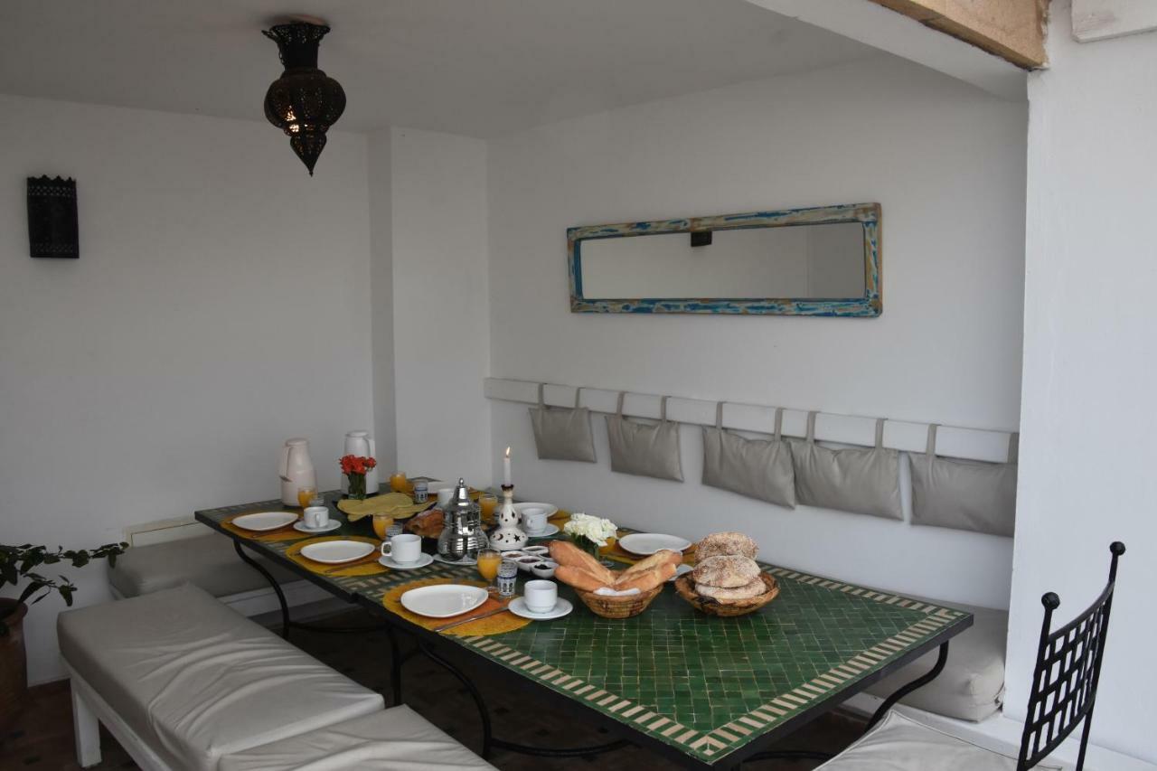 Riad Dar Assalama Terrasse Vue Mer 索维拉 外观 照片