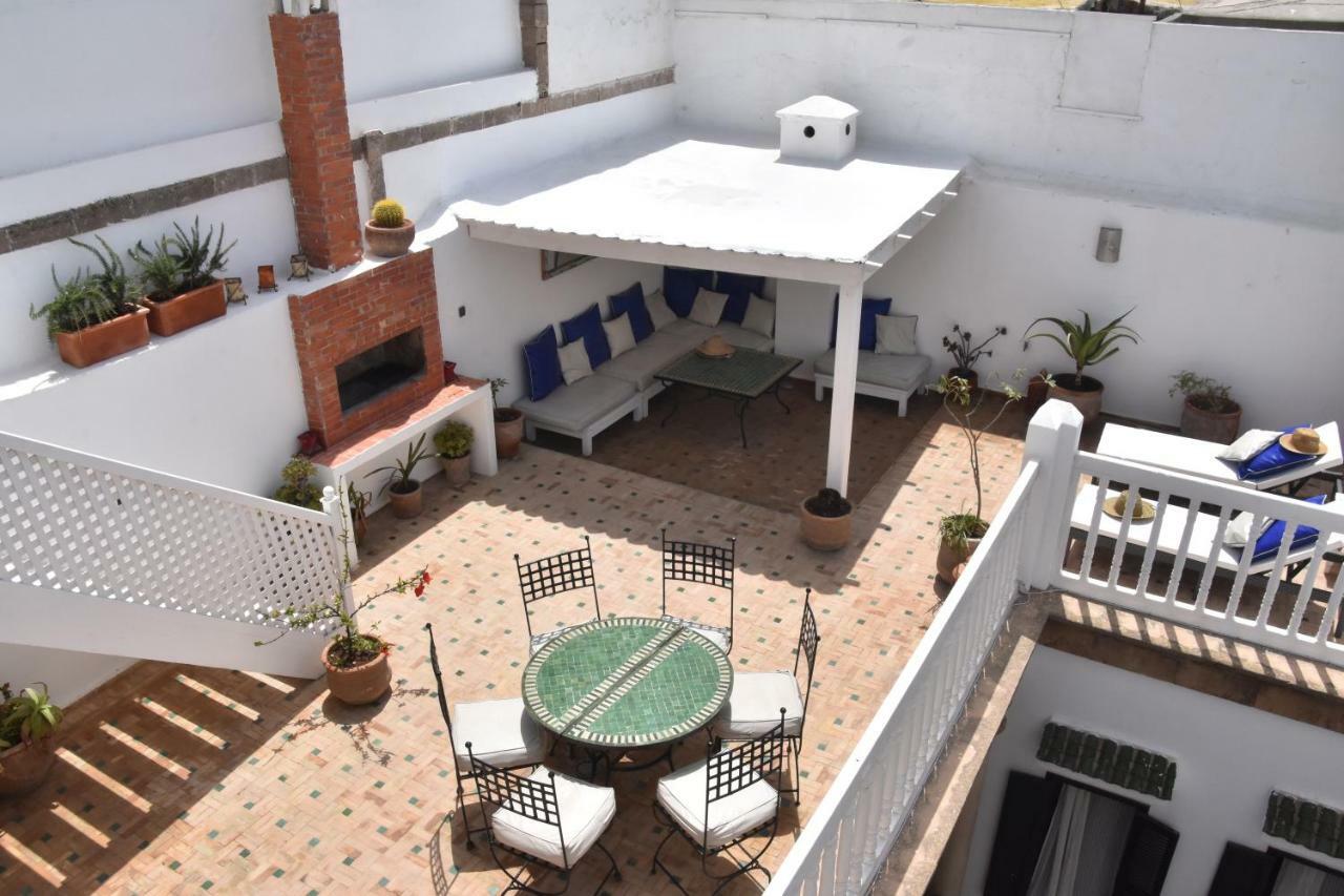 Riad Dar Assalama Terrasse Vue Mer 索维拉 外观 照片